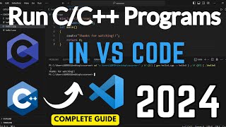 How to Run CC Program in Visual Studio Code 2024  Run C amp C in VS Code [upl. by Valenza]