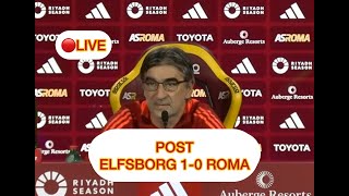 🔴 ELFSBORG 10 ROMA  JURIĆ POST PARTITA  EUROPA LEAGUE [upl. by Levenson]