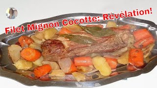 Recette filet mignon en cocotte [upl. by Drofnats50]