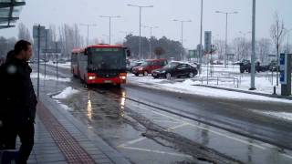 Bratislava Airport Bus to Main Rail Station [upl. by Bonnes]