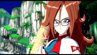 DRAGON BALL FighterZ  Android 21 ingame reveal trailer  PS4 X1 PC [upl. by Aneehsar]