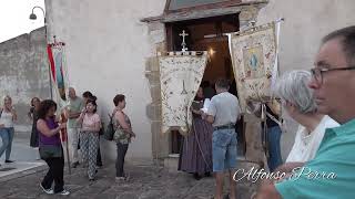 Siliqua 25 Agosto 2023  Processione di S Giuseppe Calasanzio [upl. by Ynohtna]