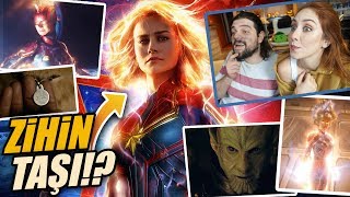 CAPTAIN MARVEL İLK FRAGMAN TEPKİ YAŞLI KADINA YUMRUK REACTION [upl. by Danas]