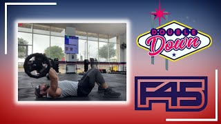 F45 TRAINING VLOG DOUBLE DOWN WORKOUT  Strength [upl. by Sean783]