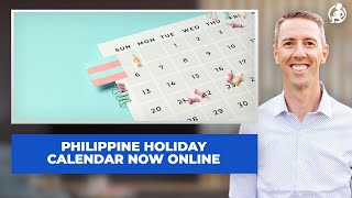 Ep192 The 2023 Philippine Holiday Calendar [upl. by Regazzi903]