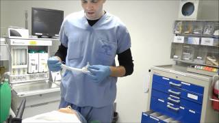 Intubation through an LMA [upl. by Annaeg]