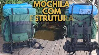 Mochila com Estrutura Metálica  Perfeita para Suas Aventura [upl. by Teragram690]