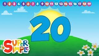 Count And Move HD  Counting Song for Kids  Super Simple Songs [upl. by Ynatsyd622]