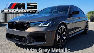 NEW ARRIVAL 2023 BMW M5 Competition Alvite Grey Metallic [upl. by Naujaj]