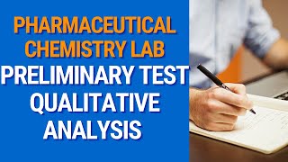 Qualitative analysis Preliminary Test [upl. by Amilah]