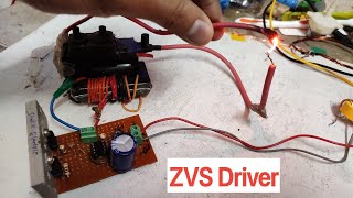 How To Make Powerful ZVS Driver NE555 IC  IRFZ44N [upl. by Tarttan]