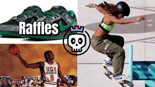 There Skateboards x Nike SB Raffles l Rayssa Leal wins Bronze l Nike Air 180 Olympics [upl. by Charmine]