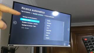 Come fare la ricerca canali Smart Tv Saba [upl. by Atiuqaj]