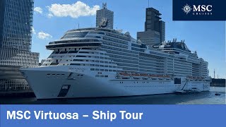 MSC Virtuosa  Full Ship Tour [upl. by Zevahc]