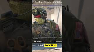 Agents in CS2 Seal Team 6 Soldier  NSWC SEAL [upl. by Ralyt]