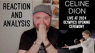 Celine Dion  Hymne A LAmour 2024 Olympics Opening Ceremony VOCAL COACH REACTION AND ANALYSIS [upl. by Birecree63]