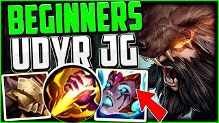 EASY 67 WR BUILD UDYR BUILD  How to Play Udyr amp CARRY Best BuildRunes Udyr Guide Season 14 [upl. by Boigie]