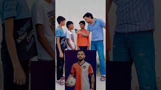 Is Virat Kohli a footballer I cant believe it😱😳ytshort football funny cr7ronaldoviralvideo [upl. by Nadean]