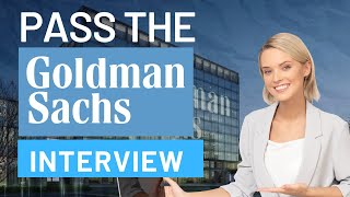 Insider strategies to pass the Goldman Sachs video interview [upl. by Eillit]