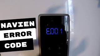 NAVEIN COMBI BOILER NCB 240 ERROR CODE E001 PLUMBING REPAIRS [upl. by Pietra975]