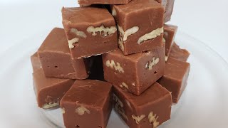 Famous Fudge Recipe  So Creamy amp Easy To Make [upl. by Tankoos]