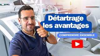 Les avantages du DÉTARTRAGE dentaire👇🏻 [upl. by Castillo]