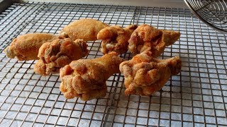 Rice Crispy Wings  Crispy GlutenFree Chicken Wings Recipe [upl. by Eelyahs881]