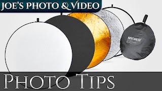 5in1 Lighting Reflector Explained amp How To Fold  Photography Tips [upl. by Devinna]