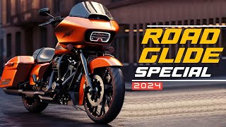 Unveiling the 2024 HarleyDavidson Road Glide Special A Timeless Legacy of Elegance and Innovation [upl. by Pronty]