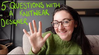 5 Questions with a Knitwear Designer  Creabea Knitting Podcast [upl. by O'Mahony]