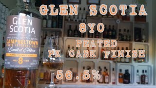 112 GLEN SCOTIA 8YO 565  Campbeltown Malt Festival 2022 [upl. by Eckhardt950]