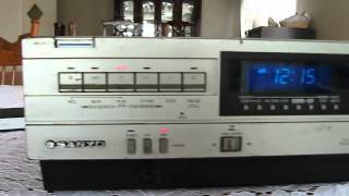 VIDEOCASETERA SANYO BETACORD VCR 4000 [upl. by Rekcut948]