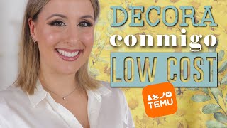 Decora mi casa conmigo low cost  Haul Temu [upl. by Gabriella518]