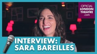 Sara Bareilles discusses Waitress in the West End [upl. by Fabiolas]