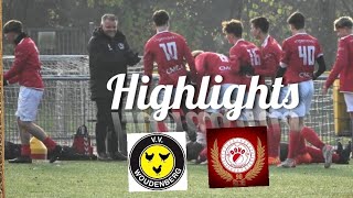 highlights samenvatting vv Woudenberg JO191  vv DOVO JO191 youthfootball voetbal [upl. by Dott]