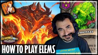 MY KIND OF ELEMENTAL BUILD  Hearthstone Battlegrounds [upl. by Daphie517]