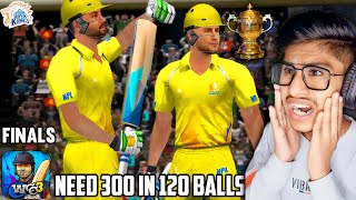 🤯 BIGGEST RUN CHASE IN FINALS CSK vs RCB  NPL AUCTION GAMEPLAY [upl. by Lustick]