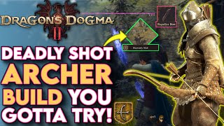 DEADLY ARCHER Build For Dragons Dogma 2  Dragons Dogma 2 Archer Class Guide Secret Skills [upl. by Dnalram]