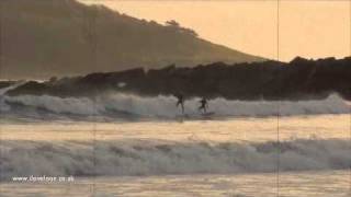 Surfing in Looe Cornwall [upl. by Merriman]