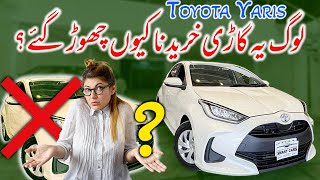 Toyota Yaris 2020 Hatchback 10L Review  Best Japanese Compact Car in Pakistan [upl. by Enasus]