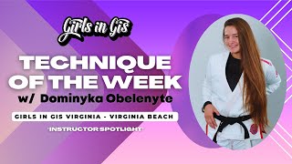 GIG Technique of the Week w Dominyka Obelenyte [upl. by Netsyrk]