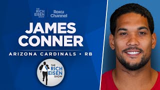 Cardinals RB James Conner Talks Kyler Marvin Harrison Jr amp More with Rich Eisen  Full Interview [upl. by Ffej]