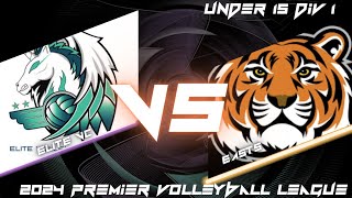 2024 Junior PVL  U15 Div 1  Elites vs Easts Round 4 [upl. by Tate73]