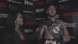 World Flyweight Champion Scott McHugh  BKB36 Postfight Interview [upl. by Kimber]