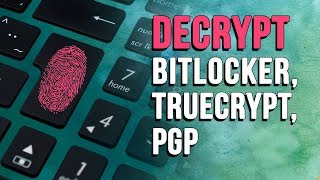 Forensic Disk Decryptor for Encrypted BitLocker TrueCrypt PGP Volumes [upl. by Anaej]