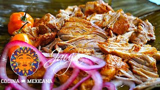 Receta de cochinita pibil exquisita y fácil de hacer  La receta de la abuelita [upl. by Aelanna]