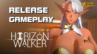 Horizon Walker 호라이즌 워커  Release Gameplay  Android on PC  Mobile  F2P  KR [upl. by Vijnas]