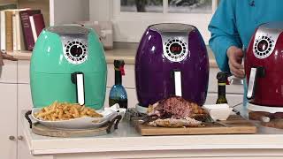 Cooks Essentials 53qt Digital Air Fryer w10 Presets amp Pan on QVC [upl. by Yolanthe290]