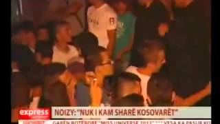 Noizy  Intervist Per Koncertin e Mbajtur ne Prishtine [upl. by Anol]