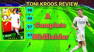 POTW Toni Kroos review in eFootball [upl. by Frankel]